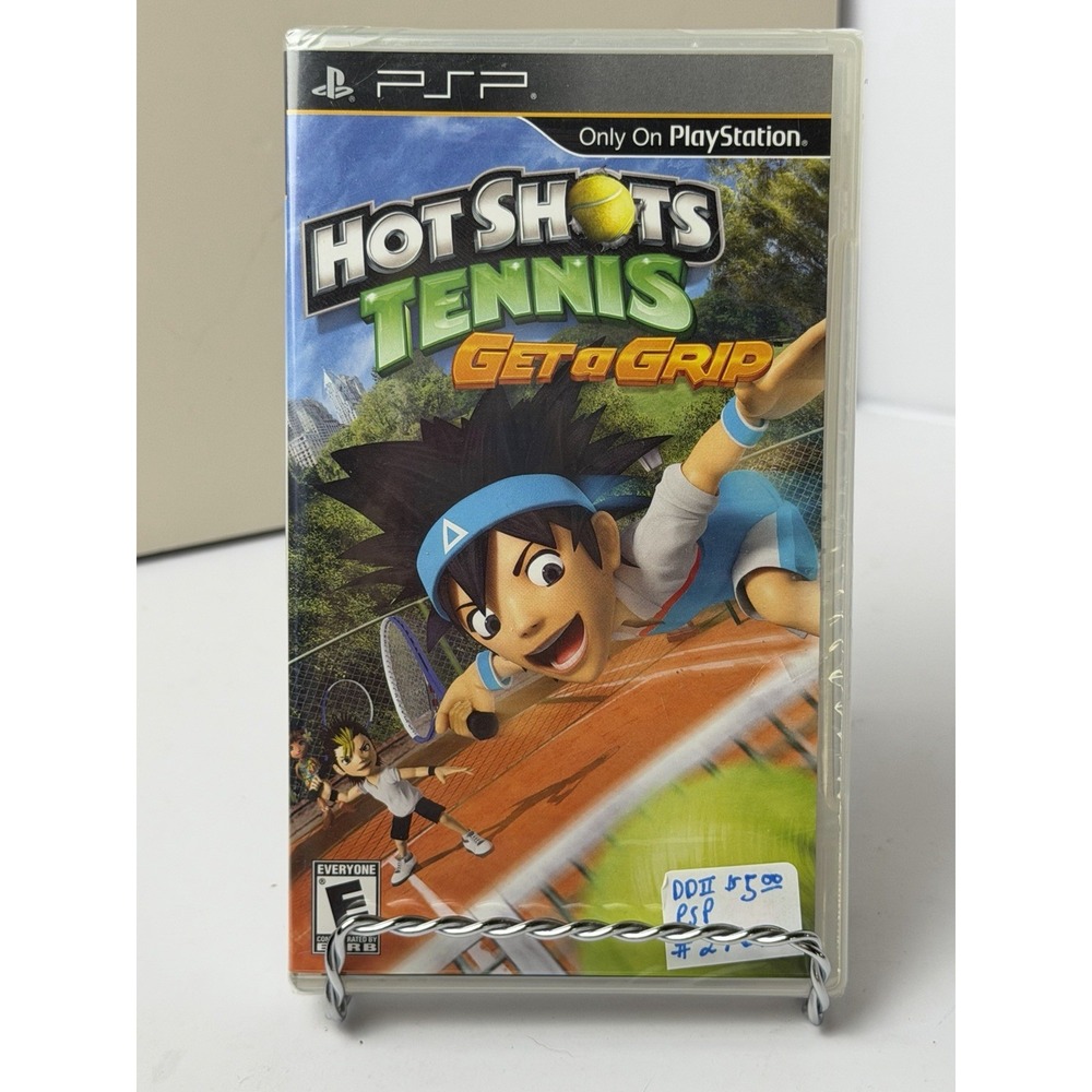 Hot Shots Tennis: Get a Grip (Sony PSP, 2010) Brand New Sealed